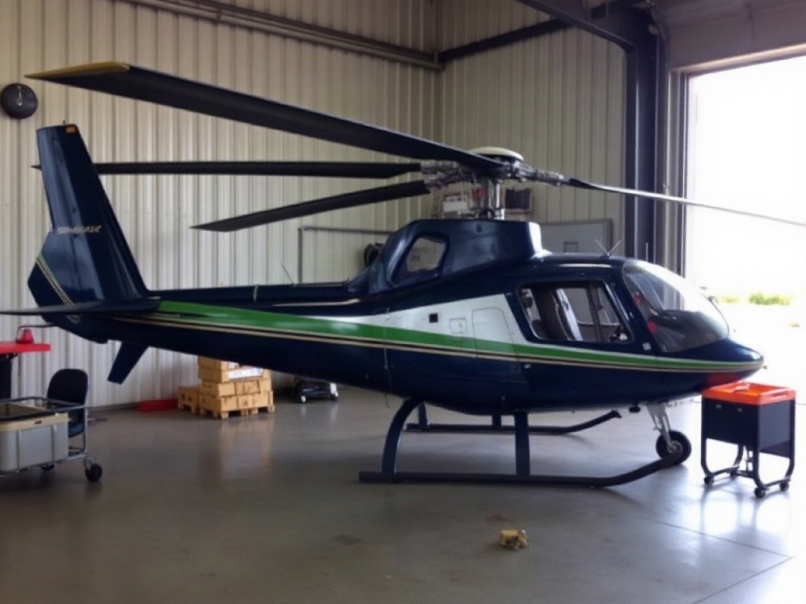 Robinson helicopters and repair shops